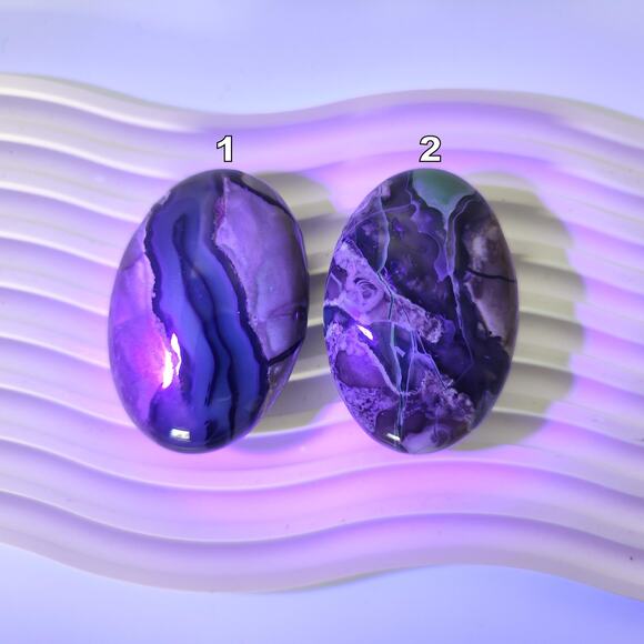 Volcano Agate Palm Stone with UV reaction - Picture 2 of 7